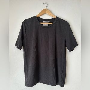 Jungmaven Silverlake Crop Tee Black Medium
